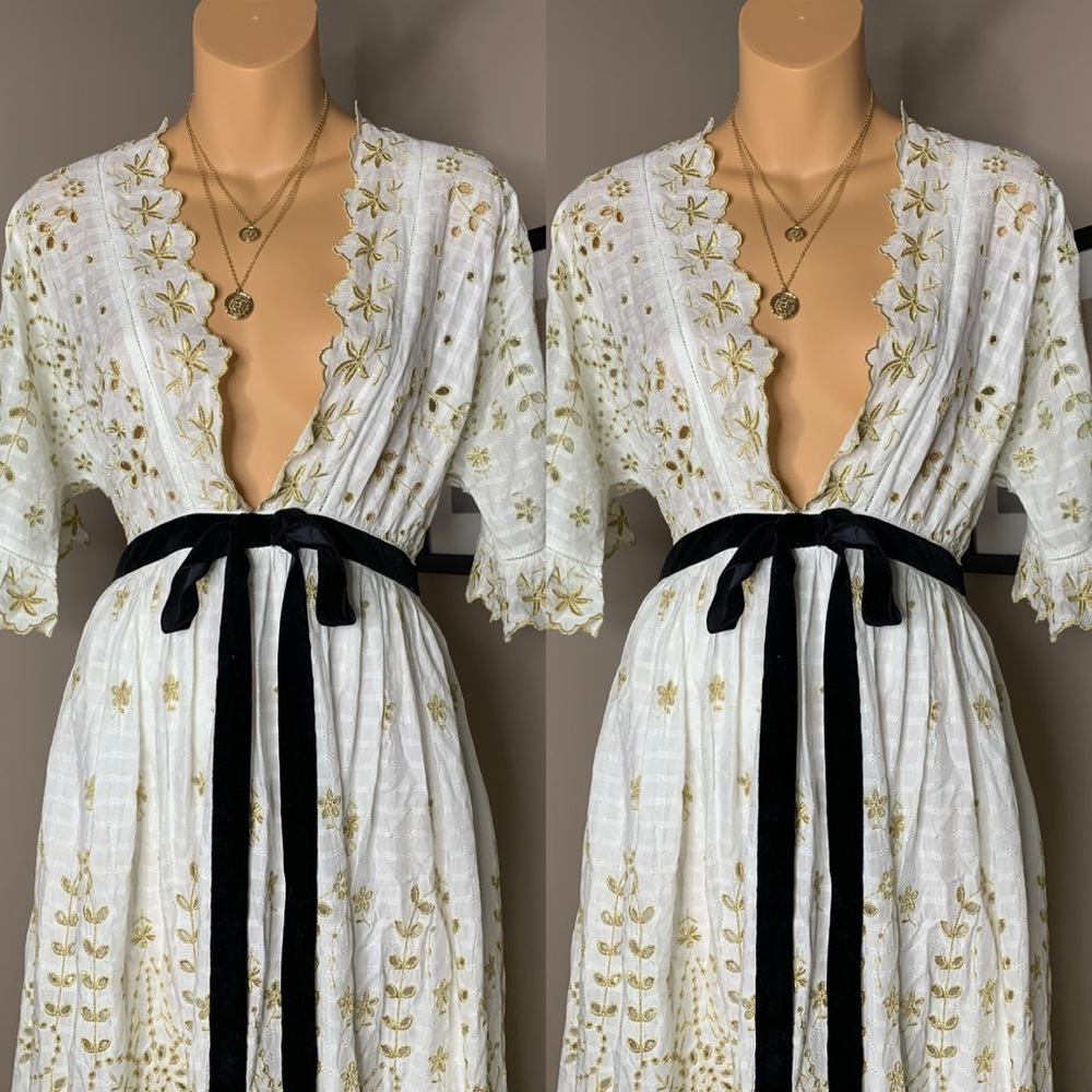 LoveShackFancy Augusta Dress x Free People - Picture 10 of 12